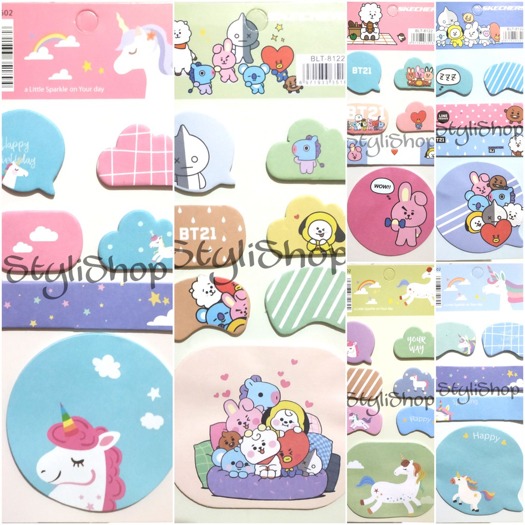 

Sticky Notes Kertas BLT / Memo / Penanda Buku Kertas