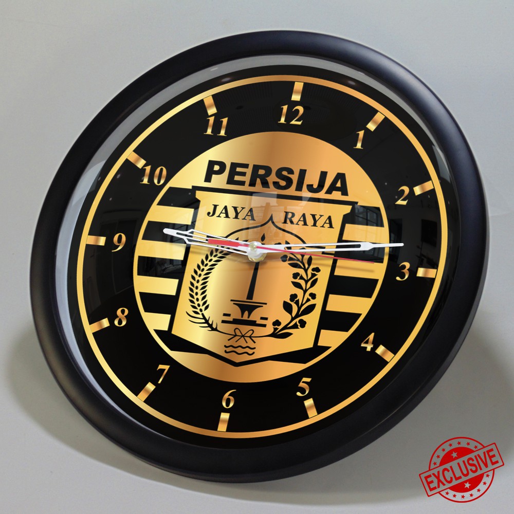 (ISTIMEWA &amp; BAGUS) JAM DINDING PERSIJA GOLD - LIMITED EDITION
