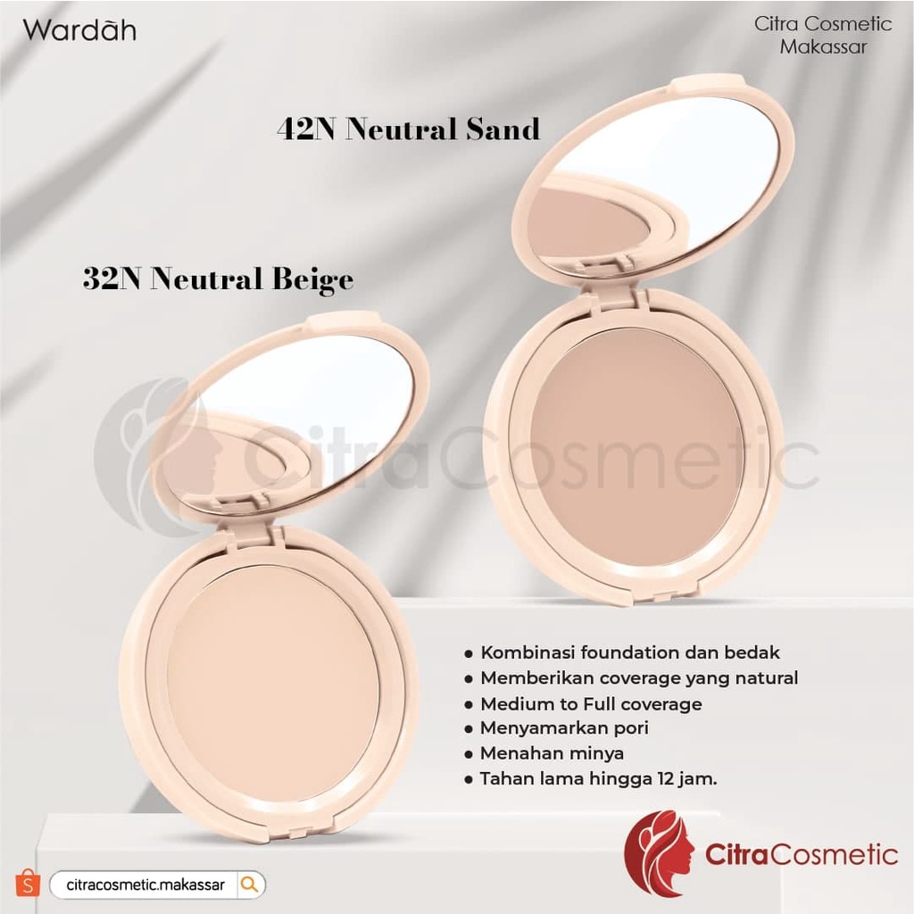 Wardah Colorfit Velvet Powder Foundation