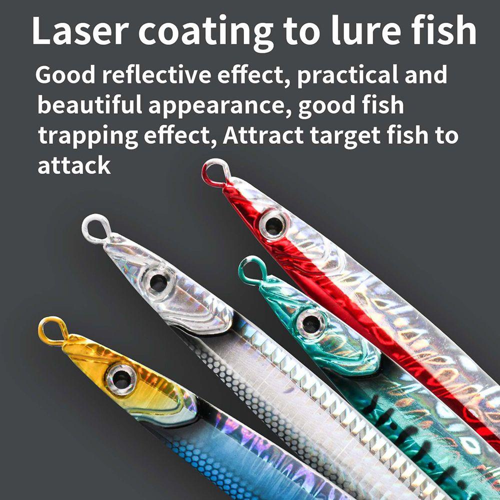 Preva Metal Fishing Lure Tenggelam Ikan Kecil Colorful Lead Casting