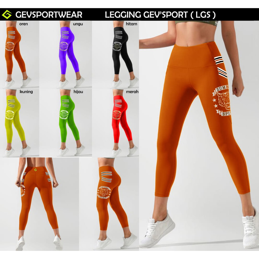 GEVSPORTWEAR LEGGINGS SPIRIT ZUMBA GEV'SPORT