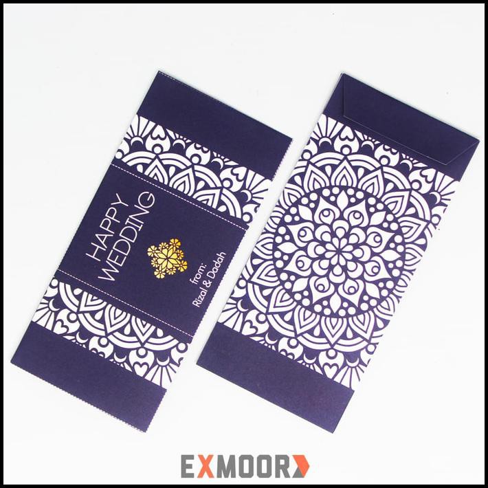 

(Produk Baru !!) Amplop Kondangan Angpao Wedding 08 Geometric Style Set 10 Pcs