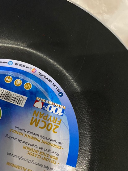 Maxim Valentino Frypan Wajan Teflon 20 Cm