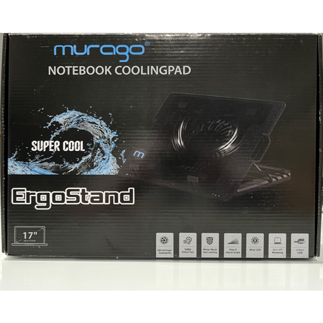 Cooling Pad Laptop Murago MS-700 MS 700 Kipas Fan Pendingin Notebook