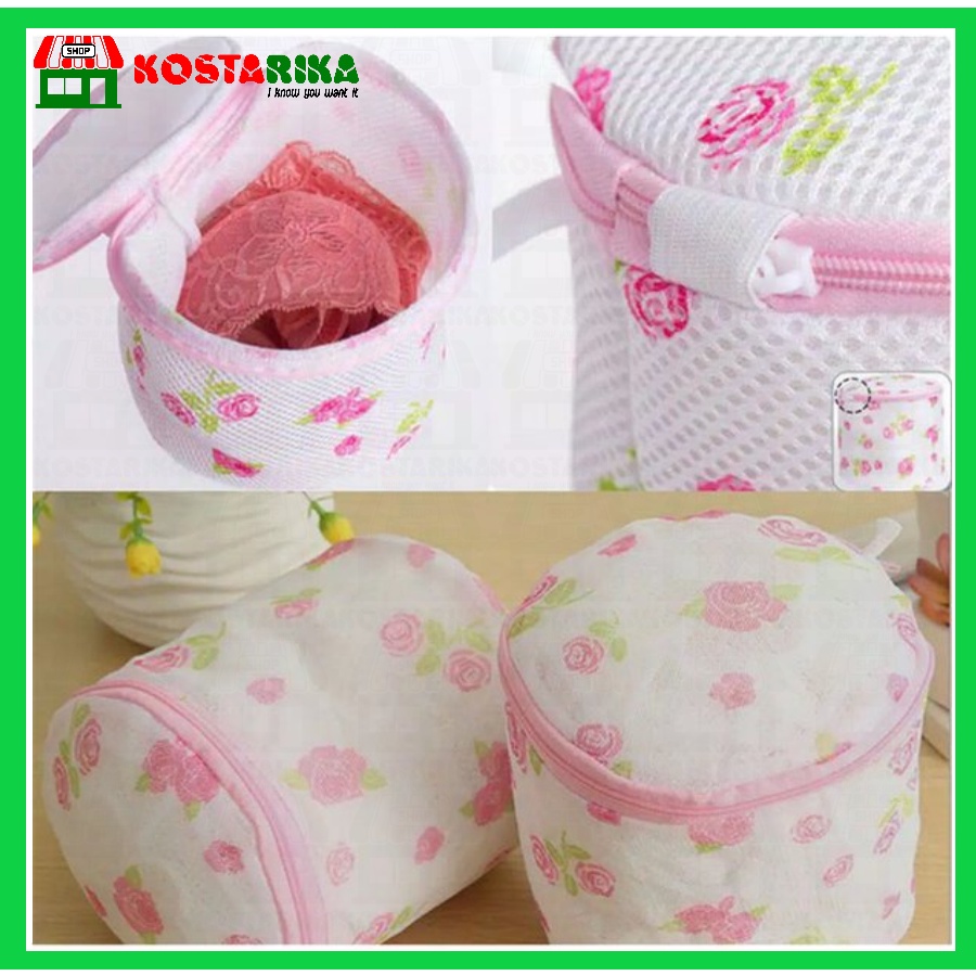 KOSTARIKA Keranjang Tempat Cucian Pakaian Dalam Kotor Atau Laundry Net Bag