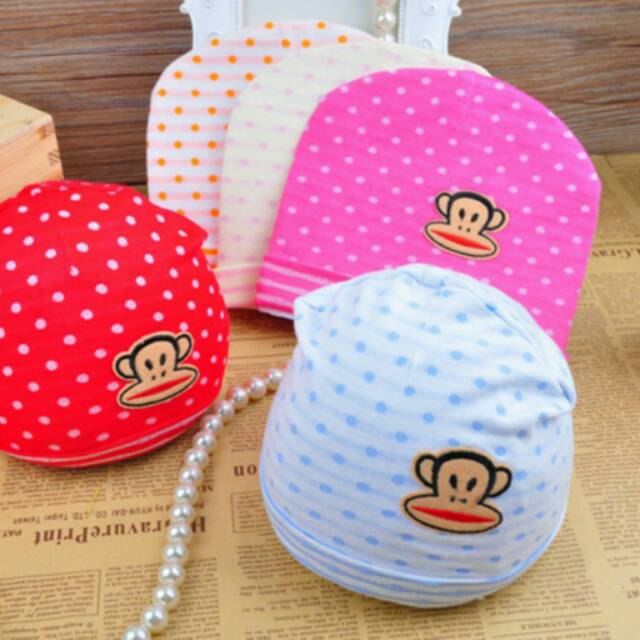 Kupkuk/topi bayi paul frank