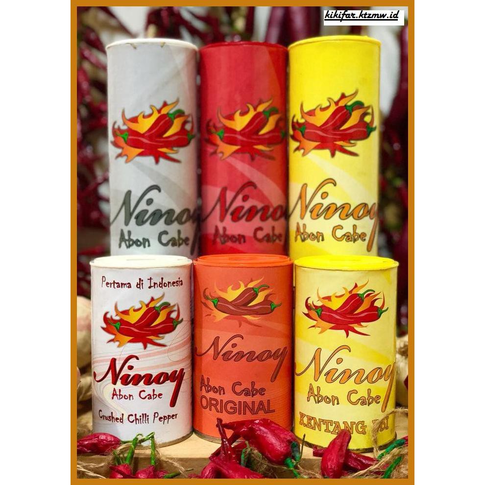 

GNIREKDOOF- NINOY ABON CABE PREMIUM 250 GRAM TERI BAWANG -ORIGINAL.