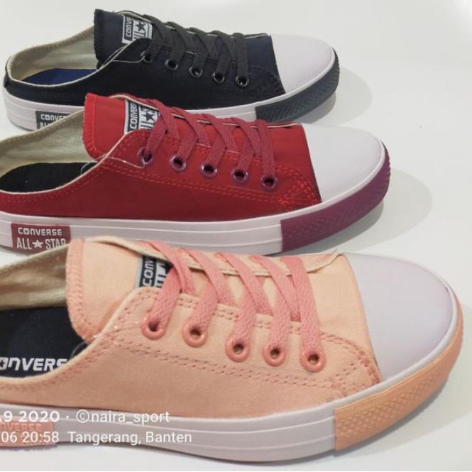 Mall Converse slop bustong/sepatu wanita pria free bok murah