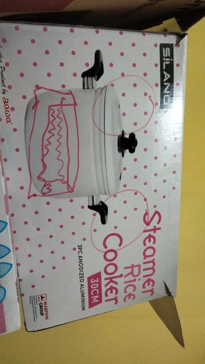 Panca Guna / Pancaguna Panci Kukusan Langseng 30cm Alumunium