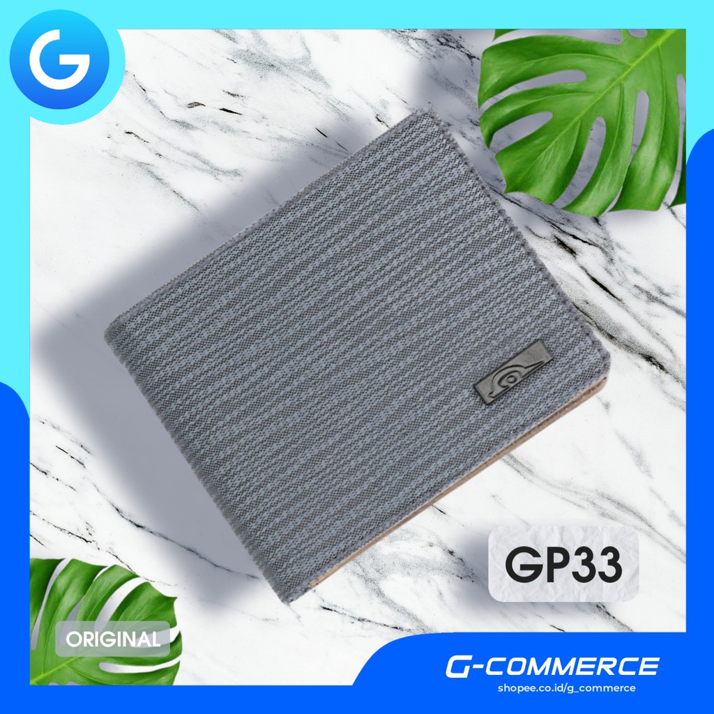 Dompet Pria Remaja Laki Laki Cowok Kain Kanvas Keren Dompet Lipat Pria Tipis Keren Distro Slim GP33