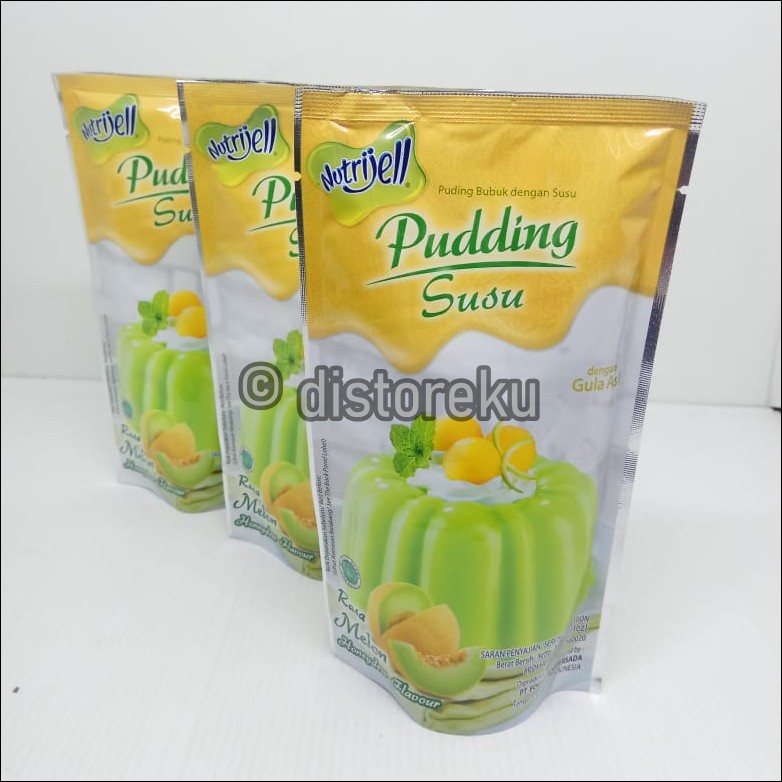 nutrijel puding susu rasa melon flavour 145gr (4.11oz)