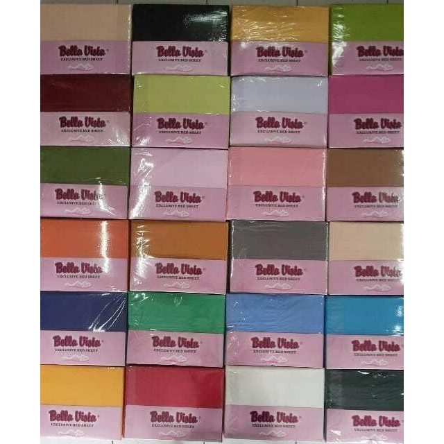 Bed Cover + Sprei 120X200X30 Cm Polos Cvc - 120X200 Rasasayang44