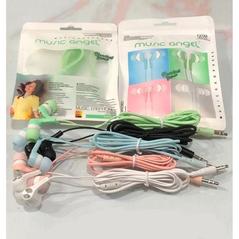 Handsfree Earphone Macaron U19 Suport Bass