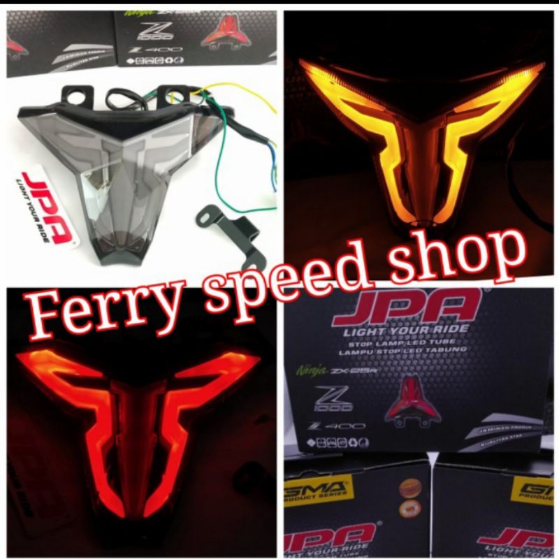 LAMPU STOP LED JPA NEW NINJA 250 FI 2018 /  STOP LAMP JPA NEW NINJA 250 FI 2018 MODEL Z1000