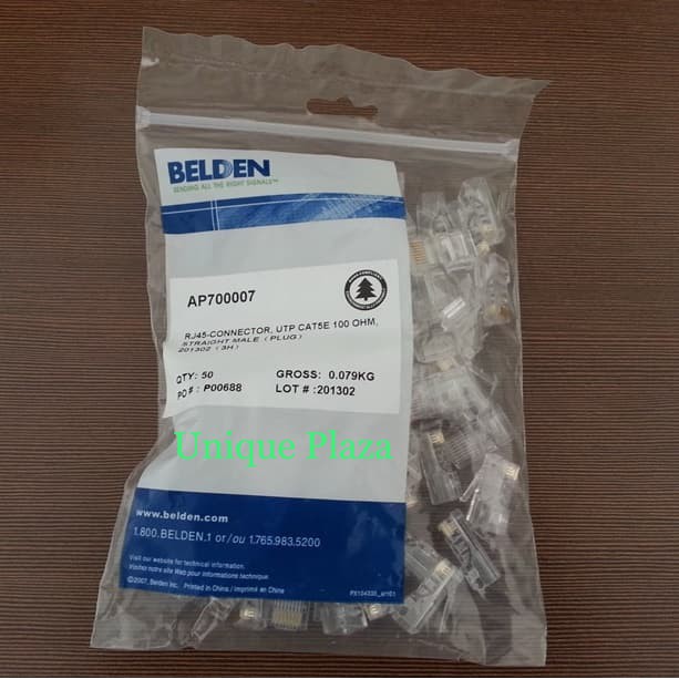 BELDEN AP 700007 RJ45 CAT.5E ISI 50 PCS ORIGINAL