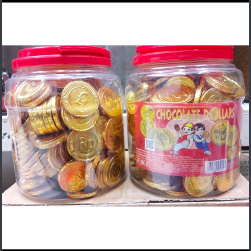 

COKLAT COIN DOLLAR/COKLT DOLAR KOIN/PERMEN COKLAT COIN DOLLAR