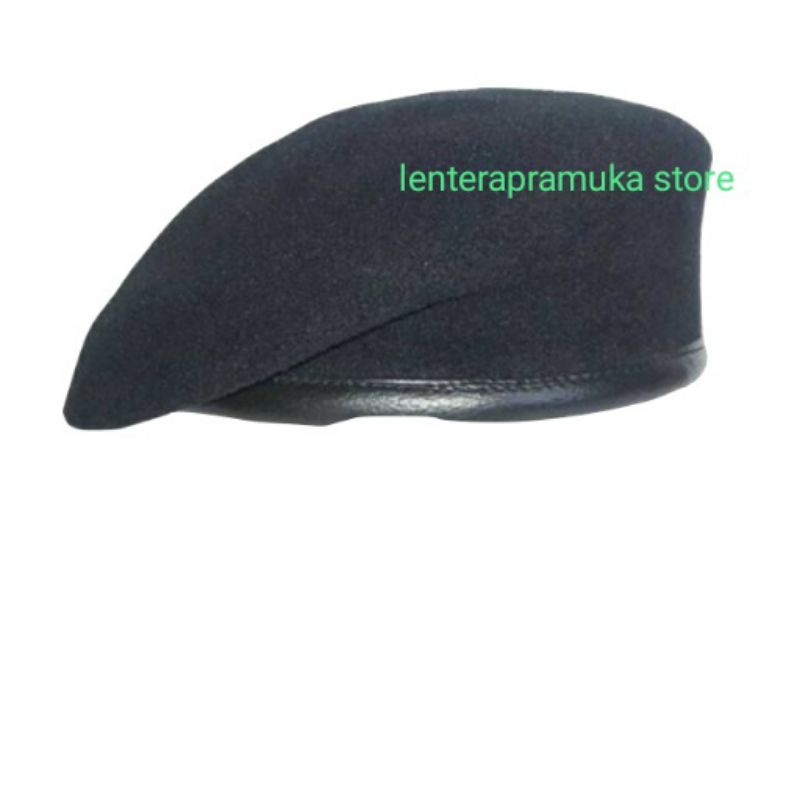 Baret Banser/ Baret Hitam Bijian.