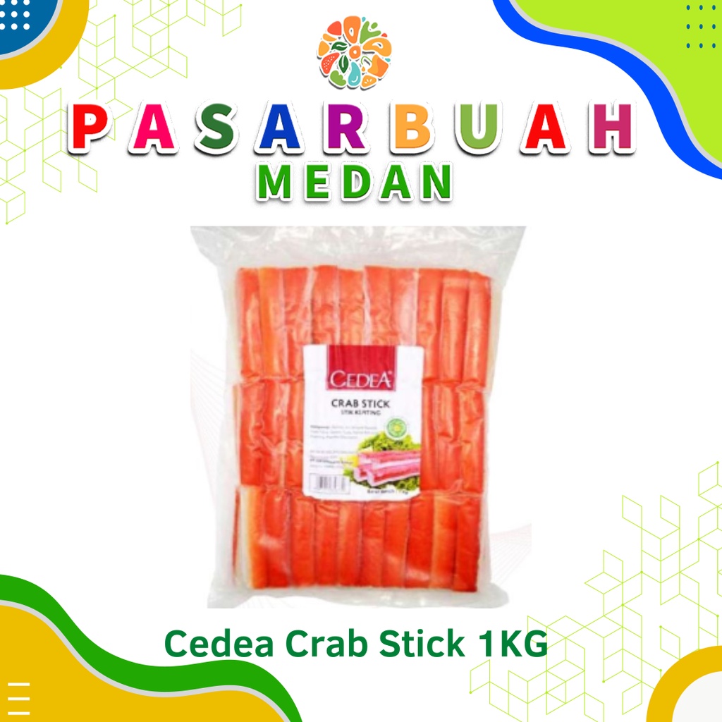 

Distributor CEDEA CRAB STICK 1 KG - Pasar Buah Medan