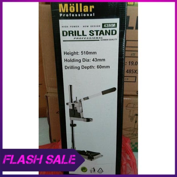Dudukan Mesin Bor  Drill Stand Mollar Mesin Bor duduk alas bahan besi