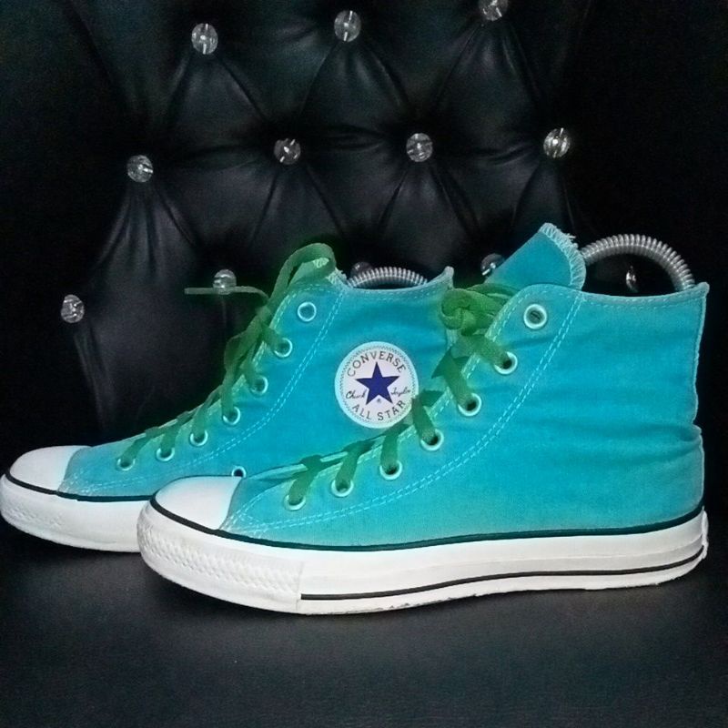 Converse high blue tosca sepatu second branded
