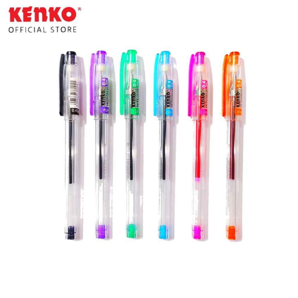 

KENKO GEL PEN HI-TECH 0.4 MM COLORS