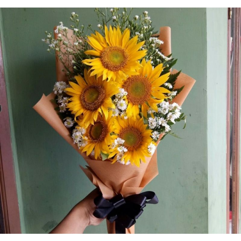 

Bucket Bunga Matahari Asli