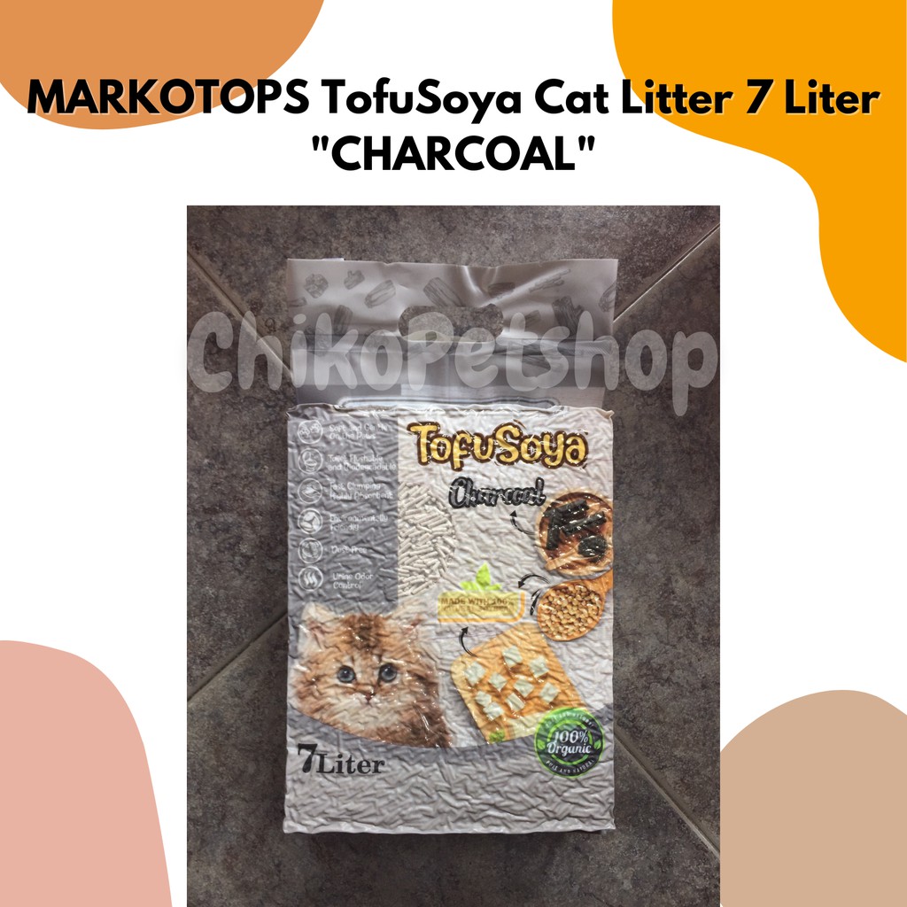 MARKOTOPS TofuSoya Cat Litter Pasir Kucing Tofu Soya Markotop Kemasan 7 Liter