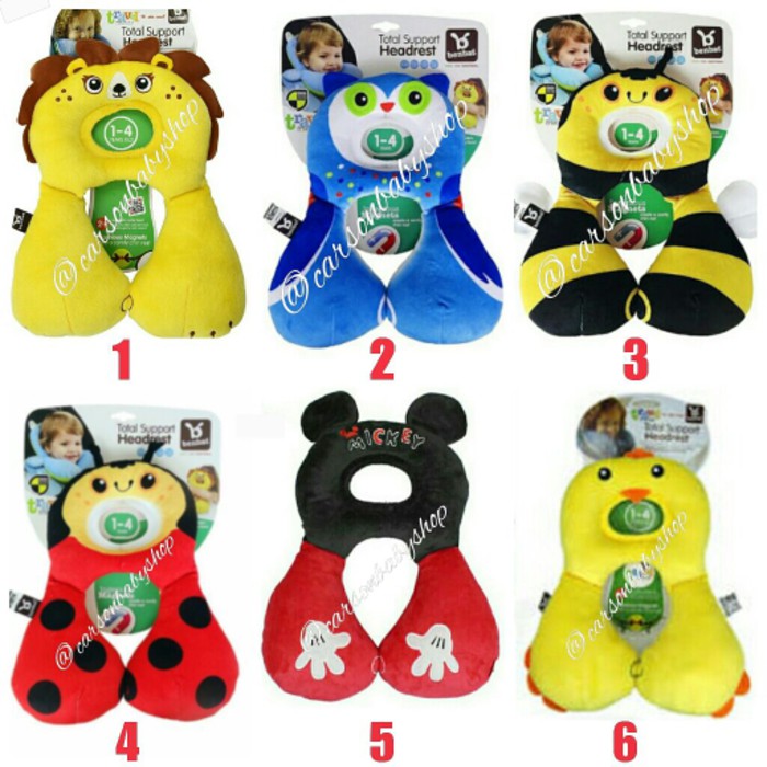 Bantal Leher Bayi / Bantal Leher Anak / Total Headrest
