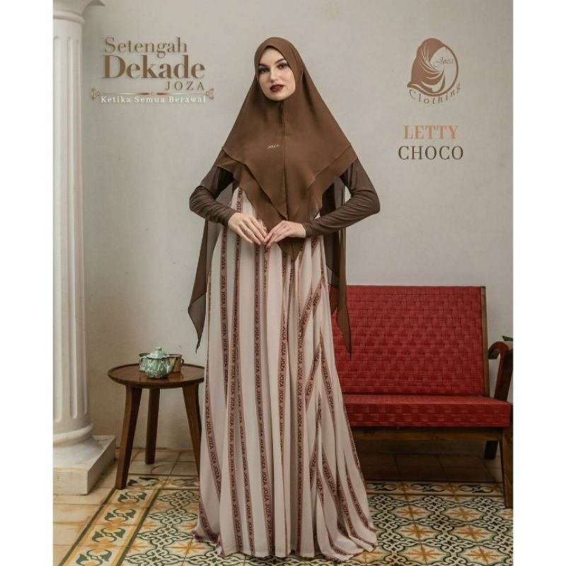 lety choco by Joza clothing Joza arina (ready size S)