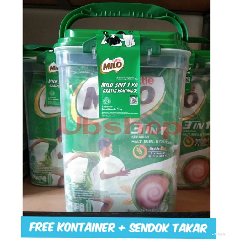 Milo 3 in 1 Active Go 1kg