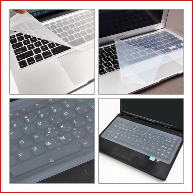 10.0/12.0/14.0/15.0 inch Pelindung Keyboard Silikon Universal