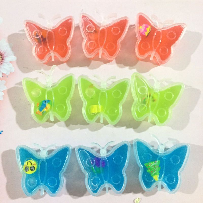 SLIME KUPU KUPU WARNA BENTUK JELY