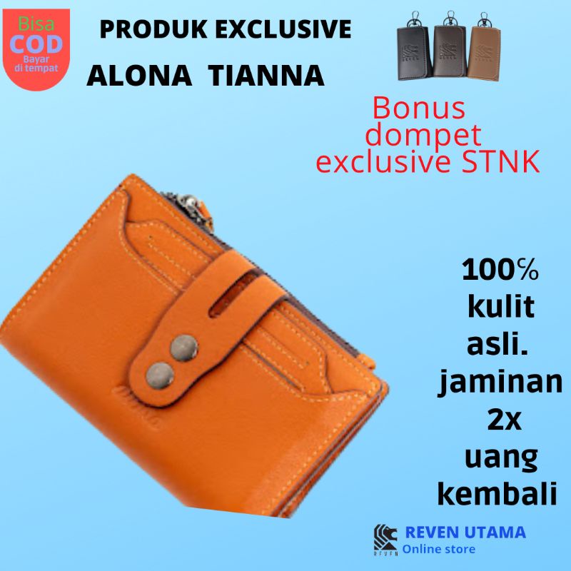 dompet wanita kulit asli premium alona tianna