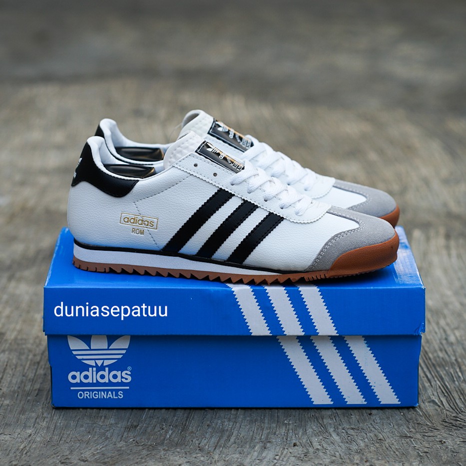 adidas rom blue and white