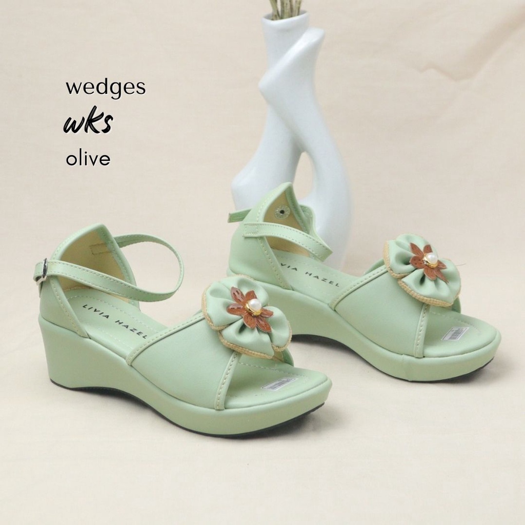 Sandal Anak Sandal Wedges Anak Perempuan (O6D5) Karet Sendal Anak Wanita Sandal Anak Import Sandal A