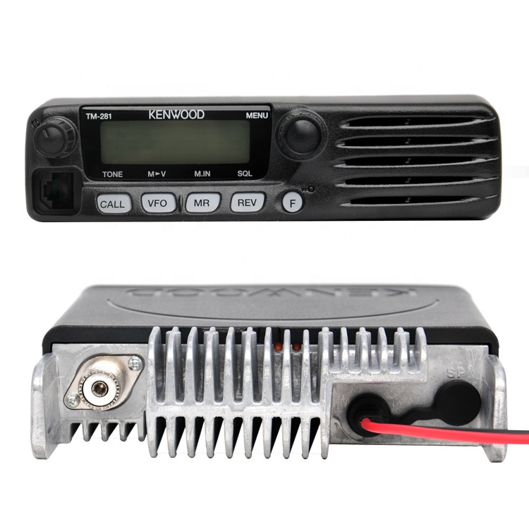 RIG Kenwood TM 218A singleband VHF (136-174mhz) Japan Garansi 1 Tahun Walkie talkie | Radio Mobil TM-281A 65Watt / Radio Rig TM218A TM 281A radio Kenwood