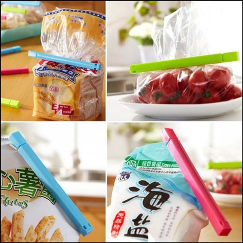 Clip Food Penjepit Plastik Bungkus Makanan Klip Sealing Snack Sealer Segel Jepit Ringan Cemilan