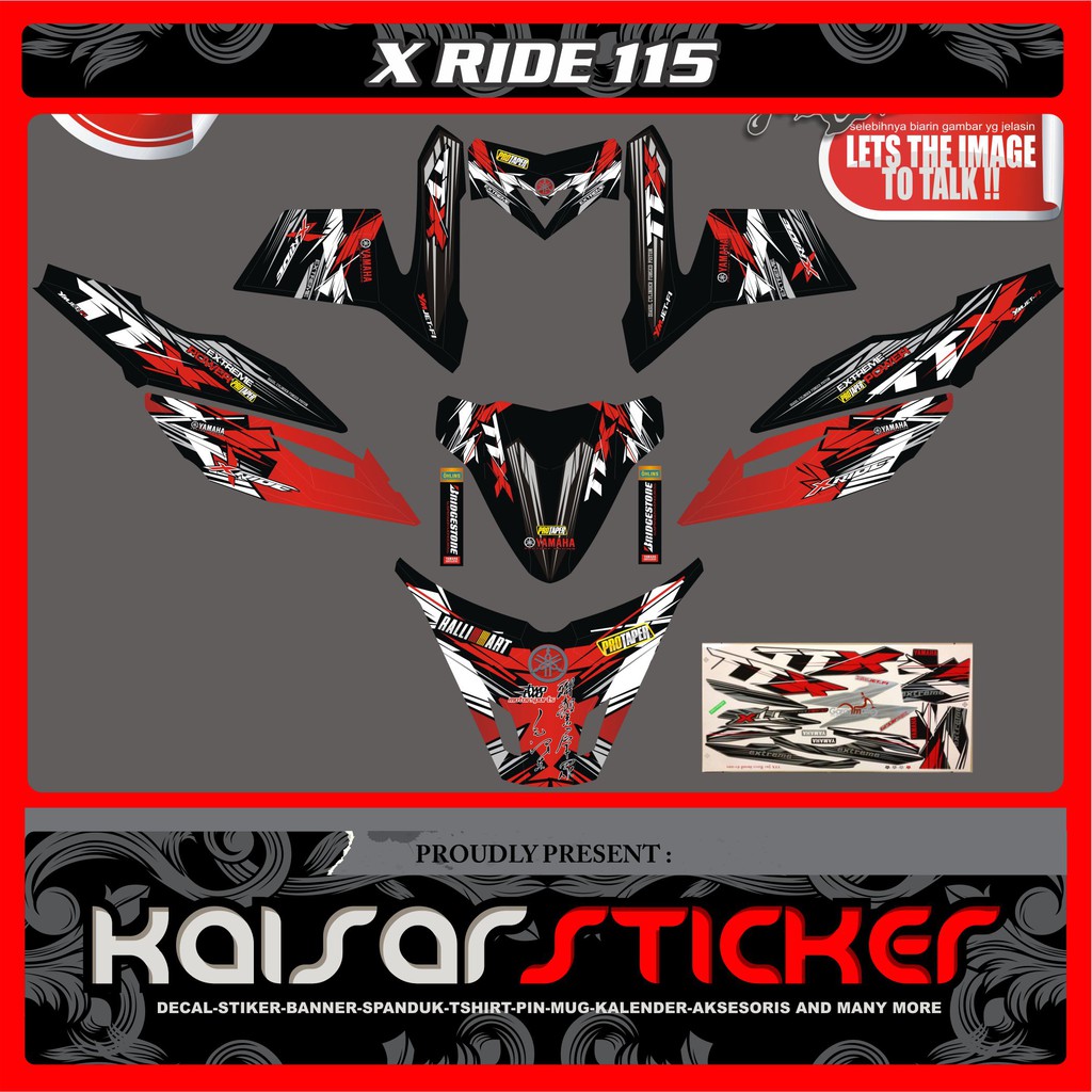 10+ Ide Stiker X Ride 115