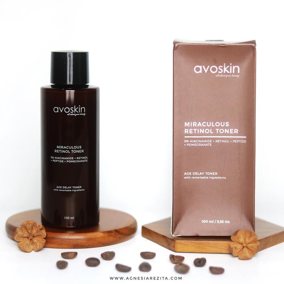 ✨ AKU MURAH ✨ Avoskin Miraculous Retinol Toner 100ml / Toner Avoskin BPOM