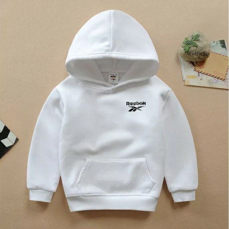 Hoodie Anak REBOK Sweater Hoodie Anak Unisex Usia 2-10th jaket Anak Babytery