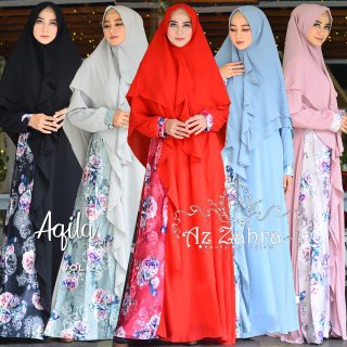 AZZAHRA BEAUTY OF ISLAM  GAMIS AQILA SYARI