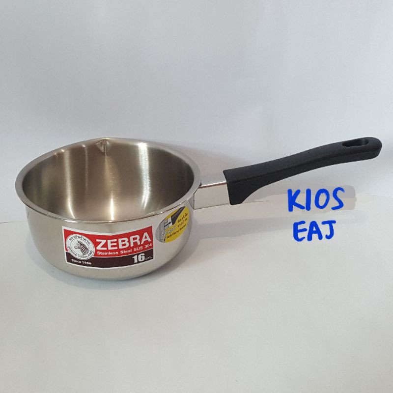 Panci Susu Zebra 16 cm tanpa tutup / Sauce Pan Zebra 16 cm 166307