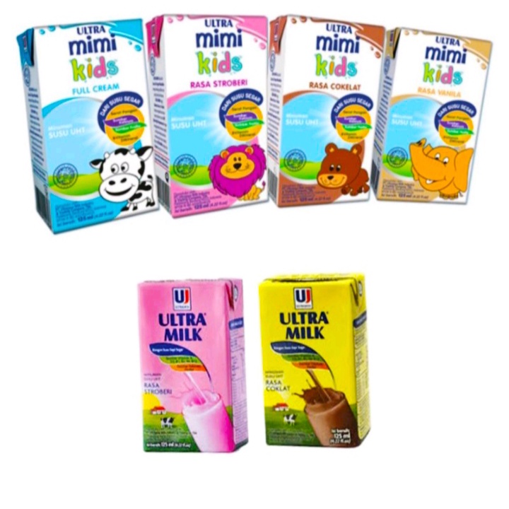 

Susu UHT Ultra Mimi 125ml