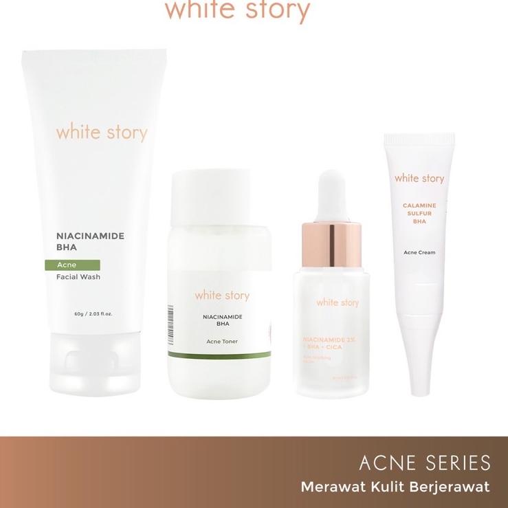 ❃ White Story Paket Acne Series ۝