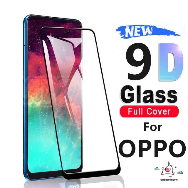 Oppo A17 A54 A15 A16K A57 A15s A95 A94 A17K A78 A16E A55 A96 A76 A77 A77s A36 Reno 8 5 6 5F 7 A16 A74 A53 A92 A52 A31 A9 A5 A7 A12 A5S A3S A12E A37 F9 9D Kaca Tempered Full Cover