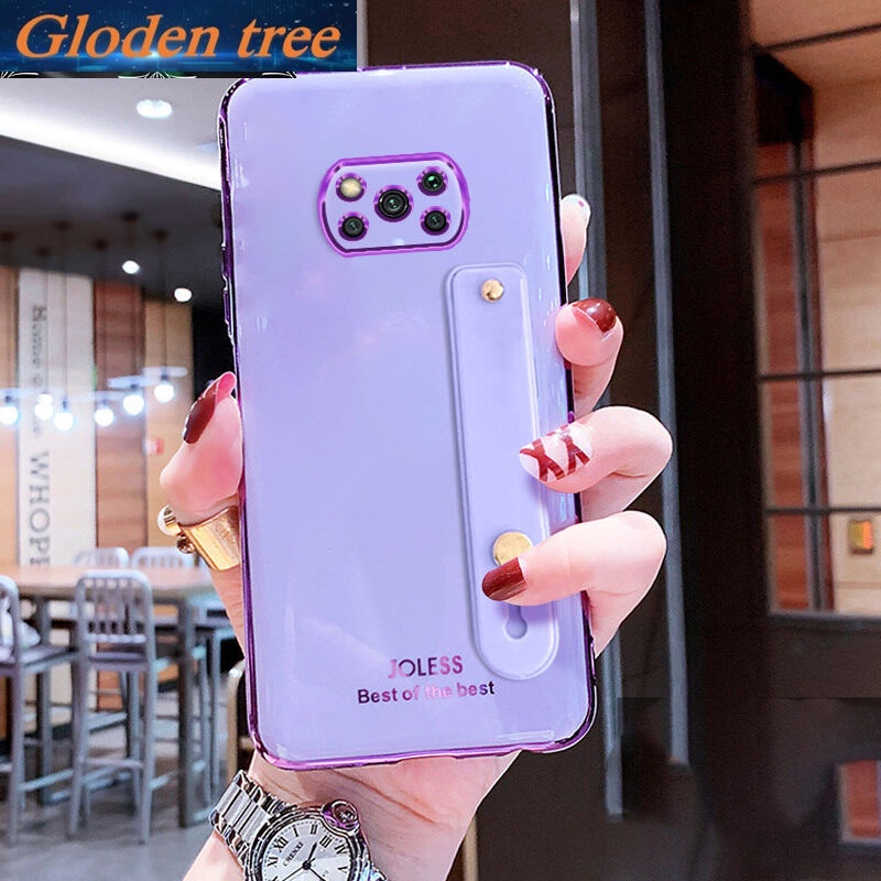 Casing Handphone Xiaomi POCO X3 NFC X3 X3 Pro Motif Pohon Emas