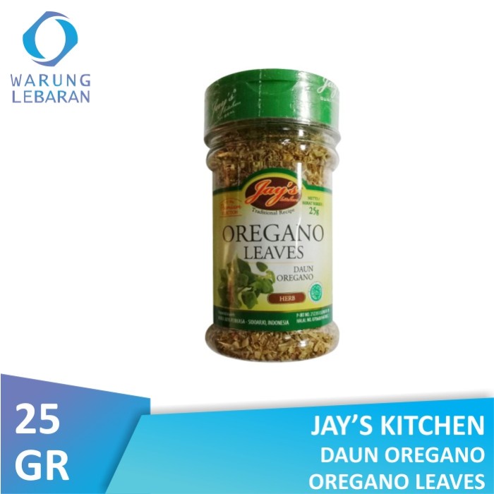

Jay's Kitchen Oregano Leaves 25 gr - Daun Oregano