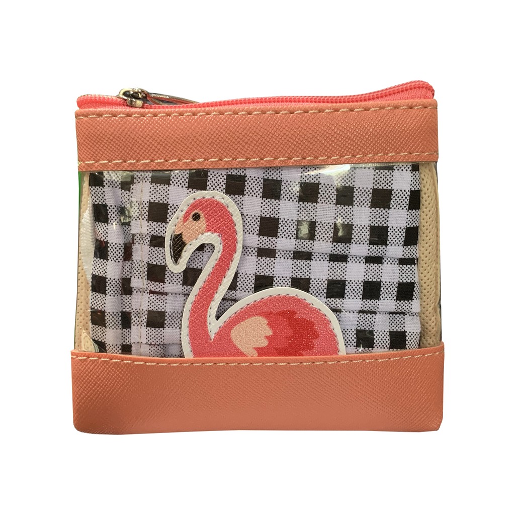 Shifra Tempat Masker Dompet Masker Dompet Koin Mika Animal