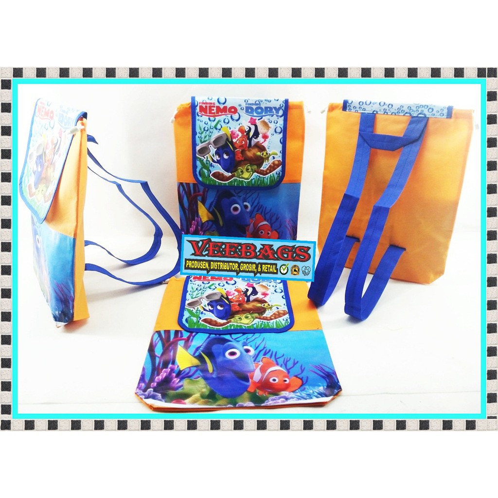 Tas Ultah Ransel Tsum Tsum, Souvenir Ulang Tahun, Tas Ulang Tahun, Perlengkapan Ulang Tahun-5