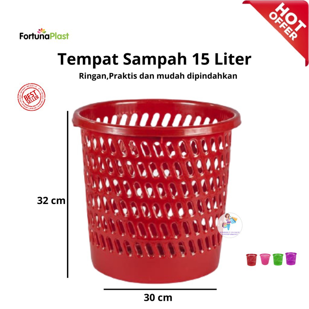 TEMPAT SAMPAH WARNA 20 LITER